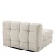Canapele - Canapea, Modul dreapta design elegant LUX Dean right, boucle crem