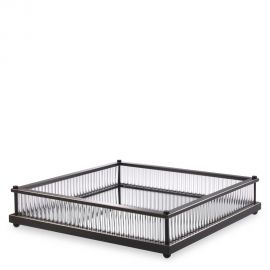 Parfumuri de camera, Idei cadouri, Obiecte decorative - Tava design LUX Cora Square, bronz