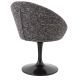 Scaune - Scaun pivotant design elegant LUX O'Neill, cambon negru