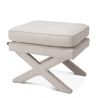 Taburete Cordoba, boucle crem