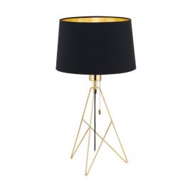 Lampadare - Lampa de masa eleganta design modern CAMPORALE auriu/ negru