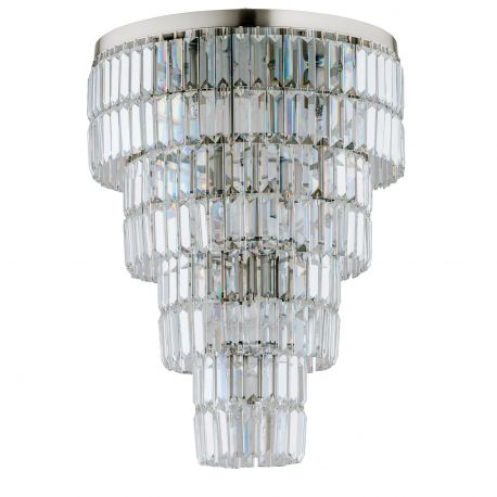 Lustre aplicate - Lustra LUX aplicata, realizata manual ELLINI diametru 45cm, H-60cm