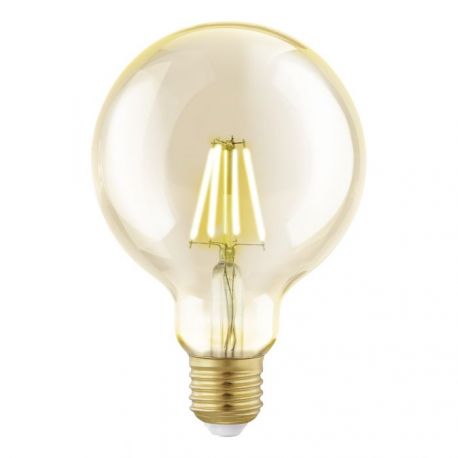 Becuri E27 - Bec E27-LED-G95 4W 2200k