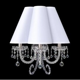 Aplice Cristal Bohemia - Aplica de perete LUX design modern, Cristal Bohemia Exclusive FLORA 01-WL