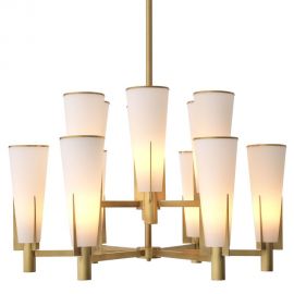 Candelabre, Lustre - Lustra dimabila suspendata design elegant LUX Dino Double, alama antica