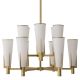 Candelabre, Lustre - Lustra dimabila suspendata design elegant LUX Dino Double, alama antica