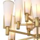 Candelabre, Lustre - Lustra dimabila suspendata design elegant LUX Dino Double, alama antica