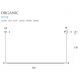Pendule, Lustre suspendate - Lustra LED dimabila liniara, suspendata Organic 150cm, negru