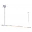 Lustra LED dimabila liniara, suspendata Organic 100cm, alb