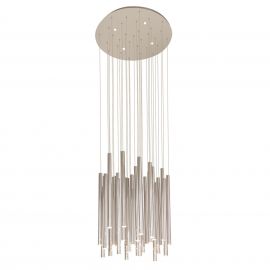 Candelabre, Lustre - Lustra LED dimabila design Premium Class Quality 62cm ORGANIC FAT CROM