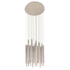 Candelabre, Lustre - Lustra LED dimabila design Premium Class Quality Ø62cm ORGANIC FAT CROM