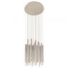 Lustra LED dimabila design Premium Class Quality 62cm ORGANIC FAT CROM
