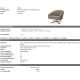 Scaune - Scaun pivotant design elegant LUX Gardner, savona greige