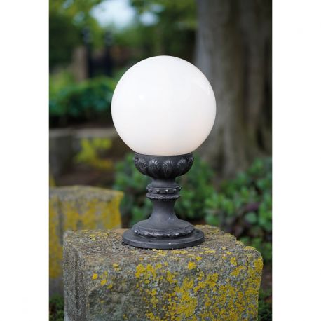 Stalpi Fier Forjat - Stalp iluminat exterior din fier forjat H-44cm, AL 6553