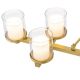 Pendule, Lustre suspendate - Lustra suspendata cu telecomanda design LUX Donovan, alama antica