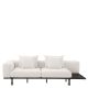 Canapele - Canapea design elegant LUX Horace Left, lyssa off-white