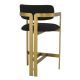 Scaune - Scaun bar design LUX Donato Counter Stool, boucle negru