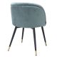 Seturi scaune, HoReCa - Set de 2 scaune design LUX Chloe, albastru