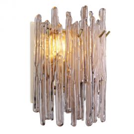 Aplice, corpuri de iluminat pentru pereti - Aplica de perete design LUX Roch Single, alama