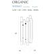 Aplice, corpuri de iluminat pentru pereti - Aplica LED dimabila design Premium Class Quality ORGANIC CROM