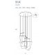 Pendule, Lustre suspendate - Lustra LED dimabila design deosebit Silk