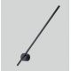 Aplice, corpuri de iluminat pentru pereti - Aplica LED ambientala design modern minimalist SPIDER negru