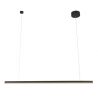 Lustra LED design modern TRIO 1 negru