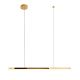 Pendule, Lustre suspendate - Lustra LED dimabila design modern TRIO 1 auriu