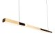 Pendule, Lustre suspendate - Lustra LED dimabila design modern TRIO 1 auriu