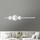 Candelabre, Lustre - Lustra LED dimabila design modern SANDRA 3 WH