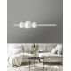 Candelabre, Lustre - Lustra LED dimabila design modern SANDRA 3 WH