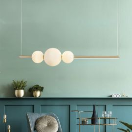 Candelabre, Lustre - Lustra LED dimabila design modern SANDRA 3 GO