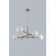 Candelabre, Lustre - Lustra suspendata design modern OVIEDO 6 GO/BK