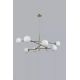 Candelabre, Lustre - Lustra suspendata design modern OVIEDO 8 GO/BK