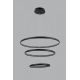 Candelabre, Lustre - Lustra LED suspendata design modern circular Brighton 3 BK
