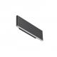 Aplice, corpuri de iluminat pentru pereti - Aplica LED moderna design minimalist NORMAN black M