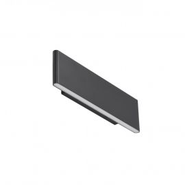 Aplice, corpuri de iluminat pentru pereti - Aplica LED moderna design minimalist NORMAN black M