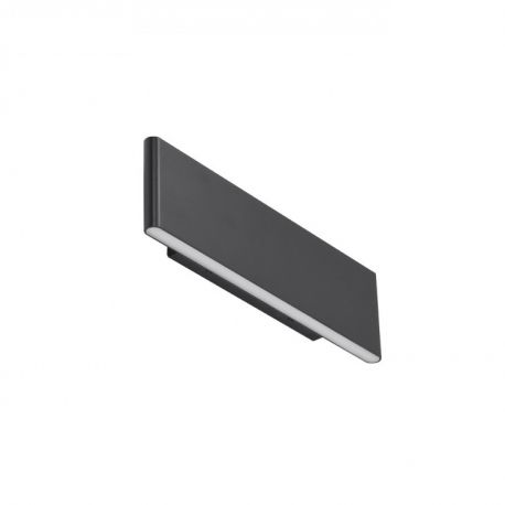 Aplice, corpuri de iluminat pentru pereti - Aplica LED moderna design minimalist NORMAN black M