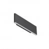 Aplica LED moderna design minimalist NORMAN black M