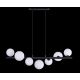 Pendule, Lustre suspendate - Lustra suspendata design modern SYBILLA 7 black