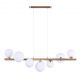 Pendule, Lustre suspendate - Lustra suspendata design modern SYBILLA 7 gold