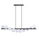 Pendule, Lustre suspendate - Lustra suspendata design modern SYBILLA 10 black