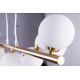 Pendule, Lustre suspendate - Lustra suspendata design modern SYBILLA 10 gold