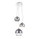 Pendule, Lustre suspendate - Lustra design modern Silver Ball 3