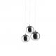 Pendule, Lustre suspendate - Lustra design modern Silver Ball 3