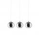 Pendule, Lustre suspendate - Lustra design modern Silver Ball 3 line