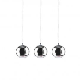 Pendule, Lustre suspendate - Lustra design modern Silver Ball 3 line