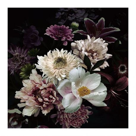 Tablouri - Tablou decorativ, imagine imprimata pe sticla calita Flowers IV 80x80cm