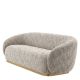 Canapele - Canapea design LUX Brice, bej mademoiselle