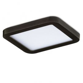 Iluminat pentru baie - Spot LED pentru baie incastrat IP44 Slim 22 square 3000K negru